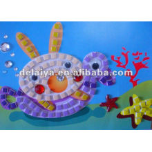 Eco Friendly Custom Design EVA Toy Mosaic Art Sticker For Kids